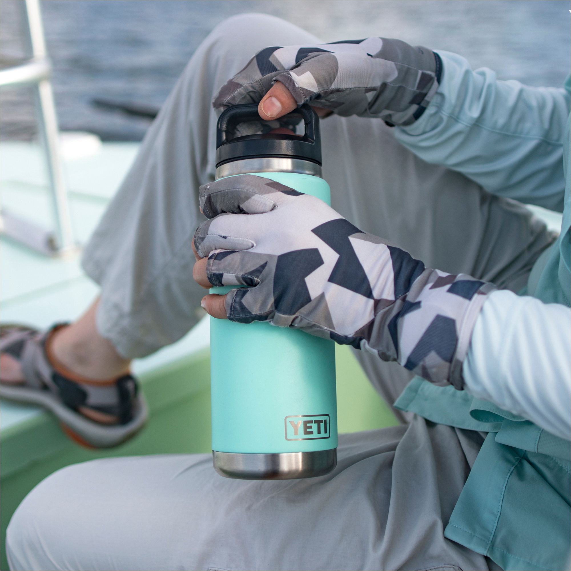 2026 YETI Rambler 26 OZ Flasche 70000003490 - Seafoam